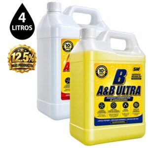 SM® - A&B Ultra Blanqueador para muebles y alfombras 4Lt - L a $38.750