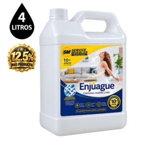 SM® - Enjuague aromatizado para muebles y alfombras 4Lt - L a $23.750