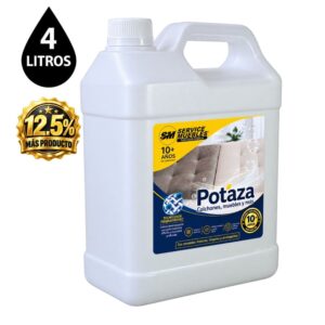 SM Potaza desengrasante para muebles y alfombras 4Lt - L a $25.000