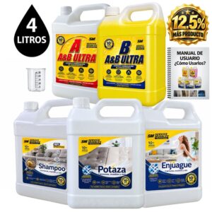 SM Quintupack, productos para muebles y alfombras 4 Lt