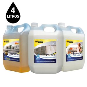 SM Tripack, productos para muebles y alfombras 4 Lt