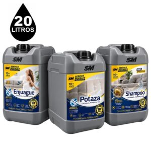 SM® - Tripack, productos para muebles y alfombras 20 Lt