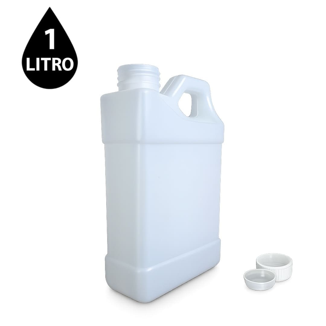 SM Bidón Profesional HDPE2 con Tapa y Tapón 1Lt