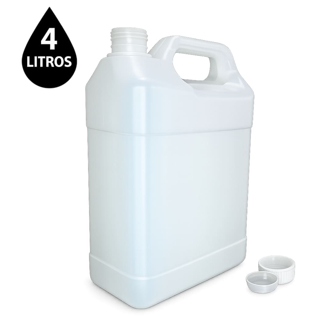 SM Bidón Profesional HDPE2 con Tapa y Tapón 4Lt